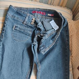 Bongo Feisty Flare Women's Blue Jeans